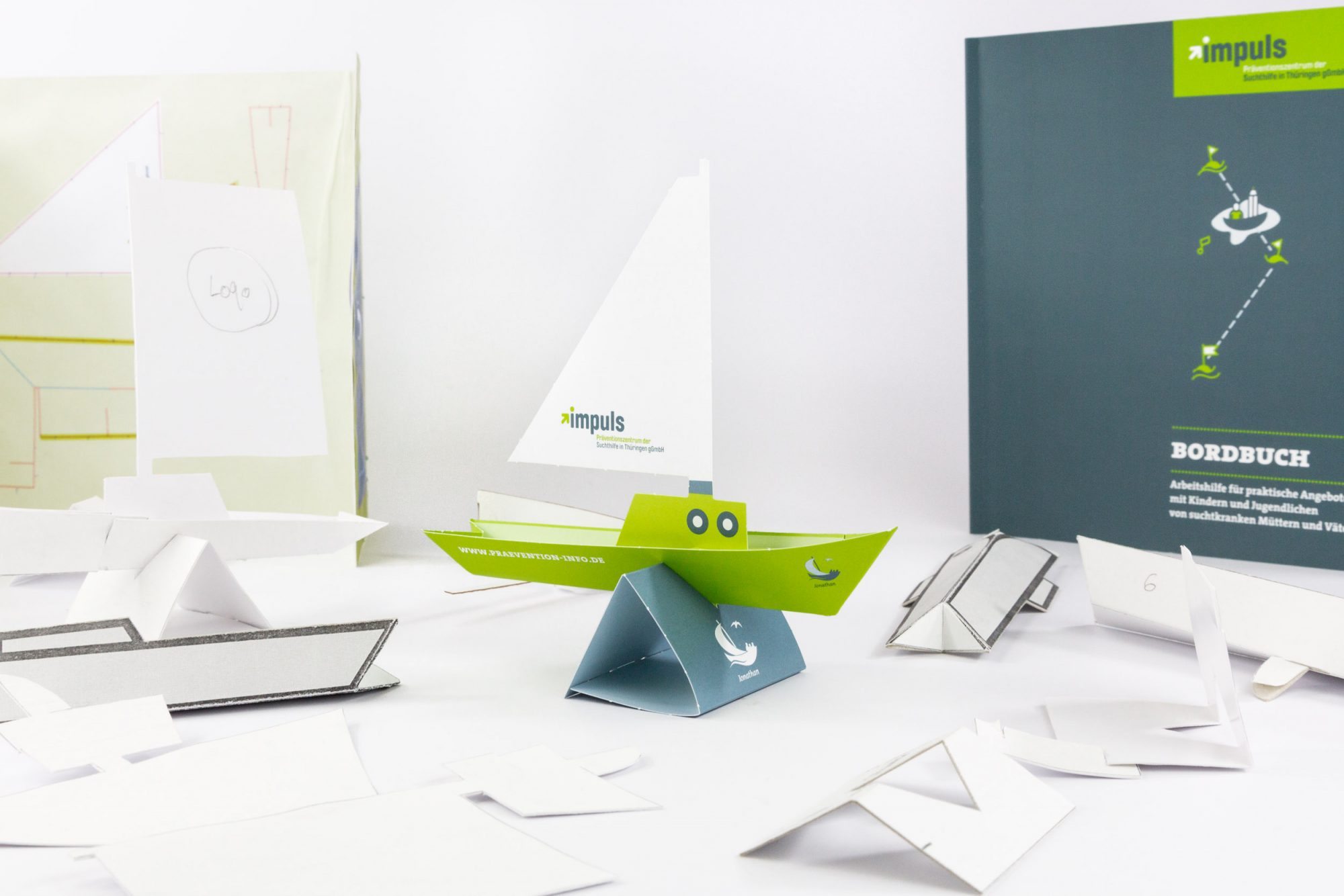 Give Away | Papier Kreation | Bordbuch